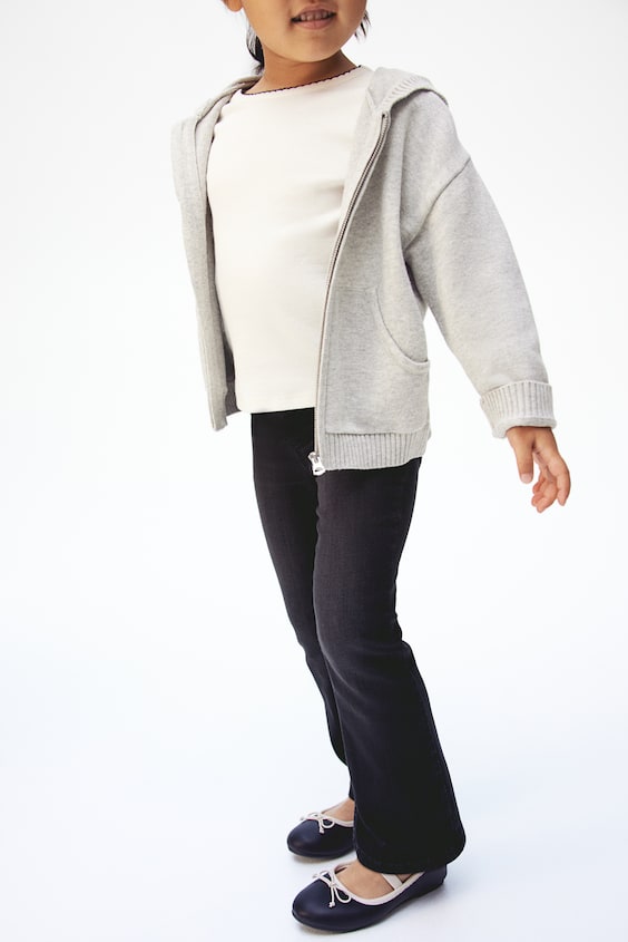 HM Superstretch Flared Leg Jeans