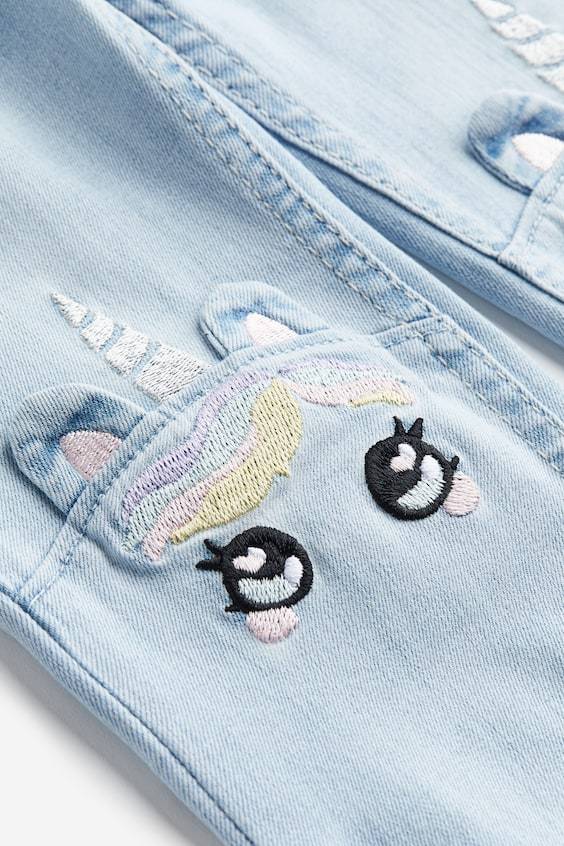 HM Superstretch Flared Leg Jeans