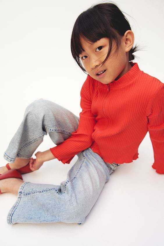 HM Superstretch Wide Leg Jeans