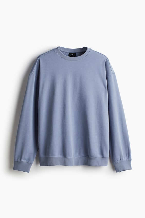 HM Sweatshirt In Loose Fit