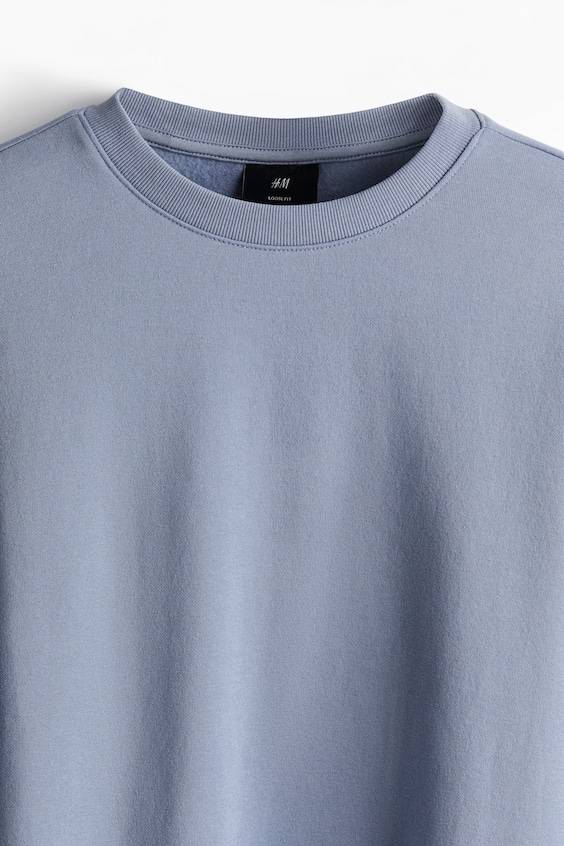 HM Sweatshirt In Loose Fit