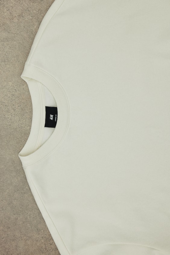 HM Sweatshirt In Loose Fit