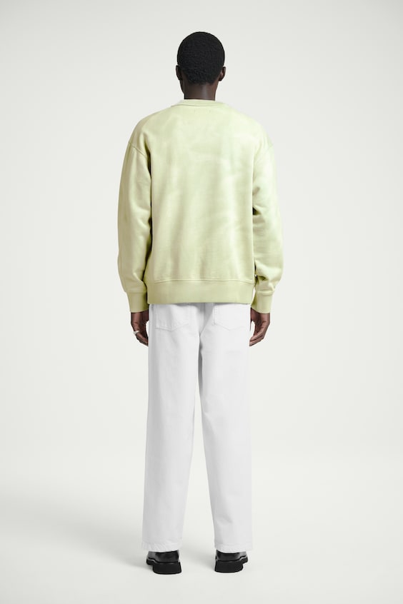 HM SWEATSHIRT MIT ACID-WASCHUNG