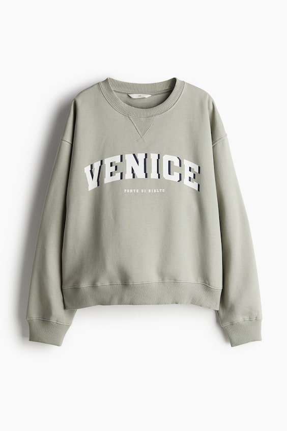 HM Sweatshirt Mit Motiv