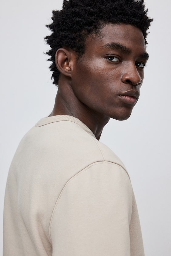 HM Sweatshirt Mit Motivstickerei In Regular Fit