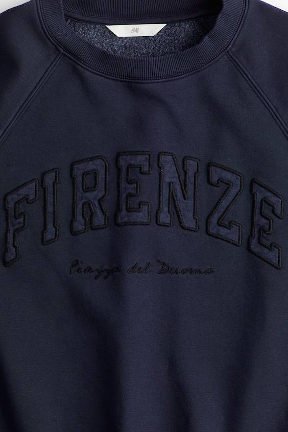 HM Sweatshirt Mit Raglanärmeln