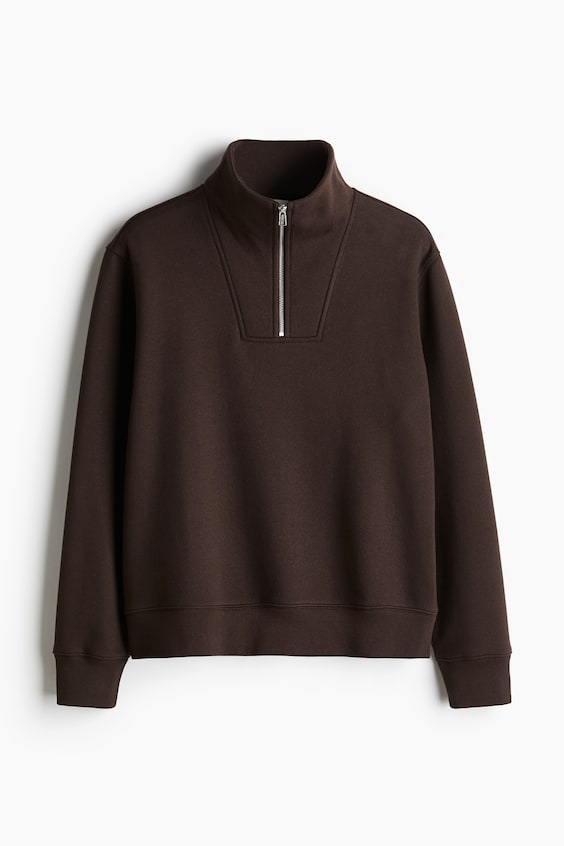 HM Sweatshirt Mit Zipper In Regular Fit