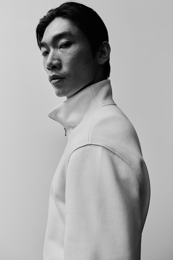 HM Sweatshirt Mit Zipper In Regular Fit