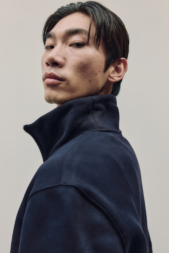 HM Sweatshirt Mit Zipper In Regular Fit