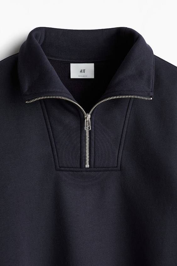 HM Sweatshirt Mit Zipper In Regular Fit