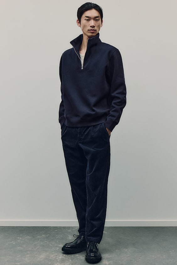 HM Sweatshirt Mit Zipper In Regular Fit