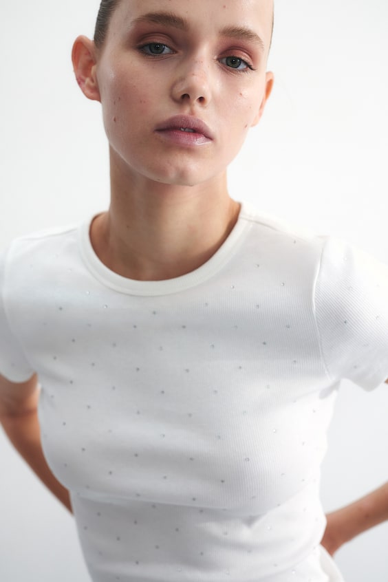 HM T-Shirt Aus Baumwolle