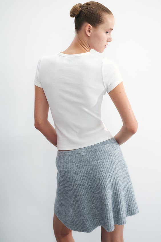 HM T-Shirt Aus Baumwolle