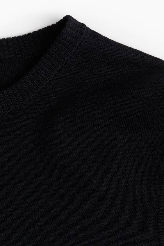 HM T-Shirt Aus Feinstrick