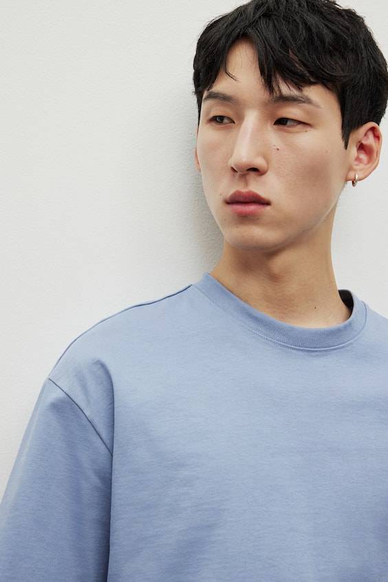 HM T-Shirt In Loose Fit