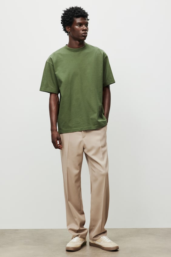 HM T-Shirt In Loose Fit