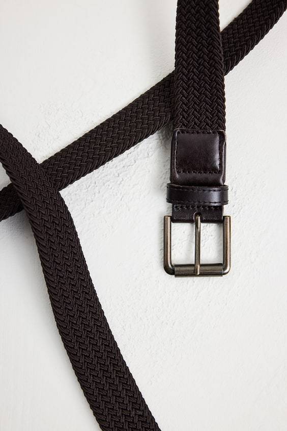 HM T-Shirt In Rippstrick Regular Fit