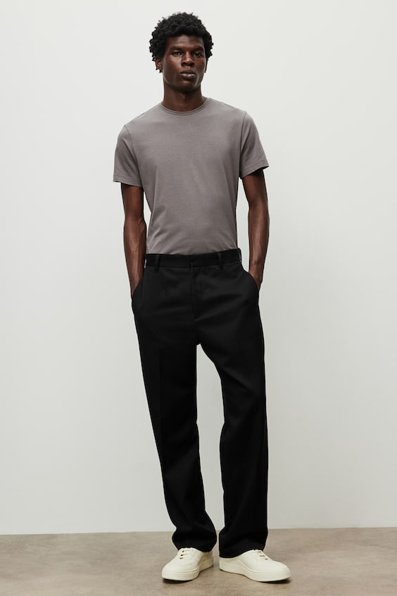 HM T-Shirt In Slim Fit