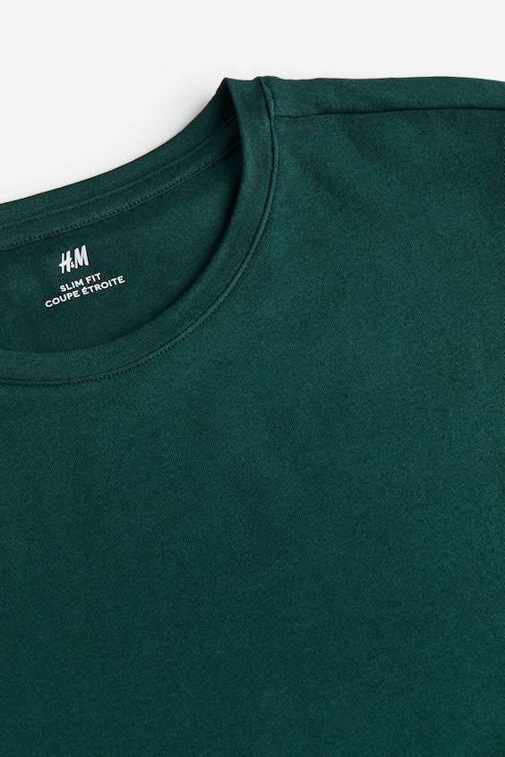 HM T-Shirt In Slim Fit