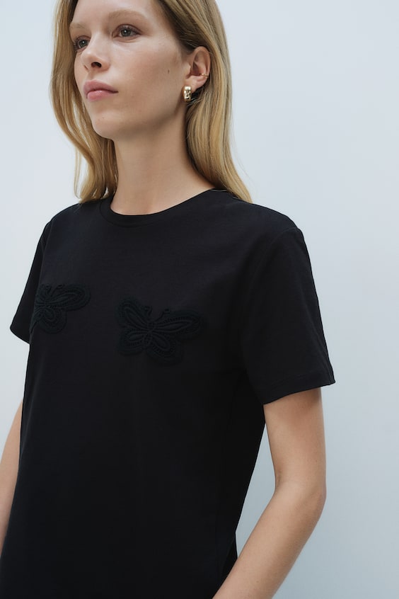 HM T-Shirt Mit Motiv