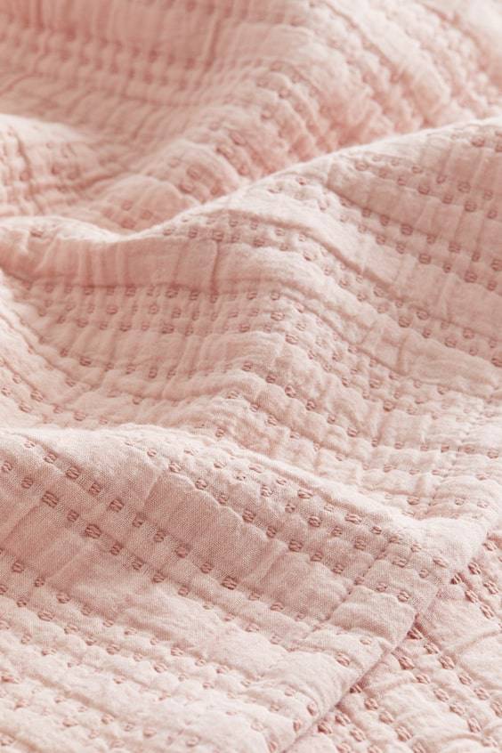 HM Tagesdecke Aus Baumwollmusselin