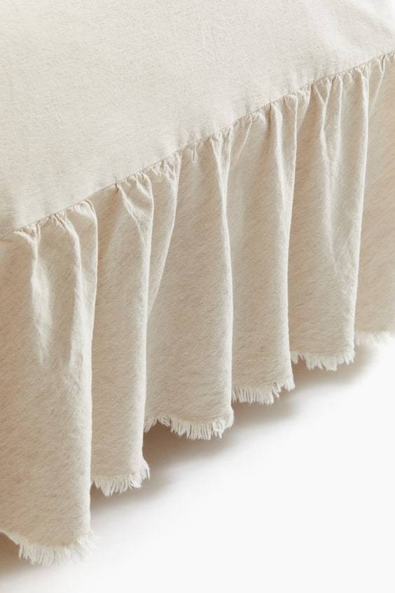 HM Tagesdecke Aus Leinenmix