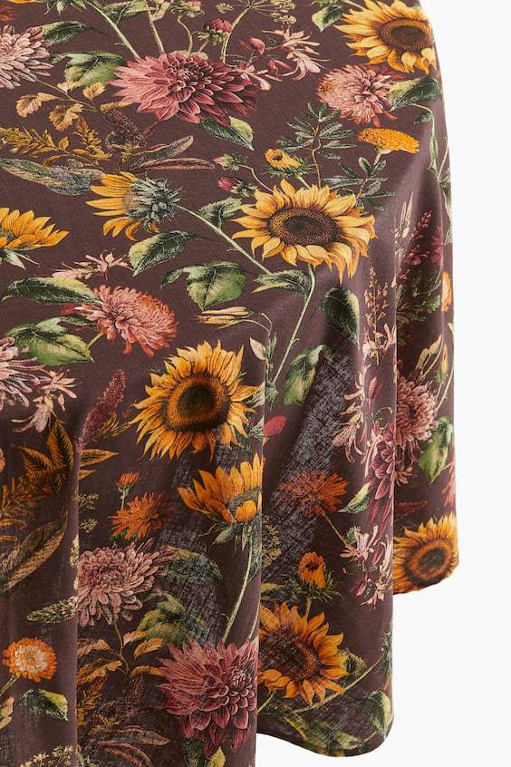 HM Tischdecke Aus Leinenmischung