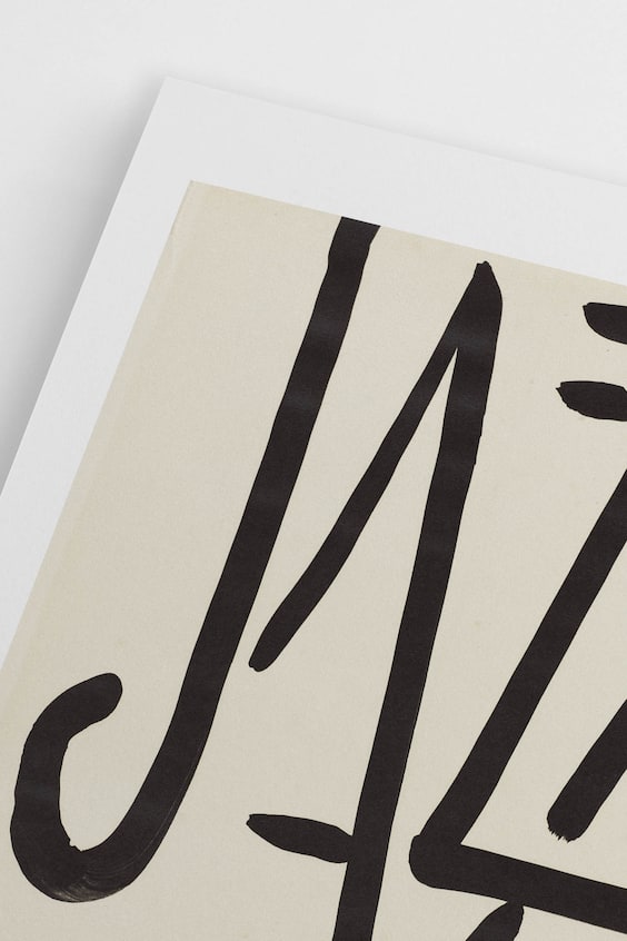 HM Title Page To Portfolio Jazz Poster