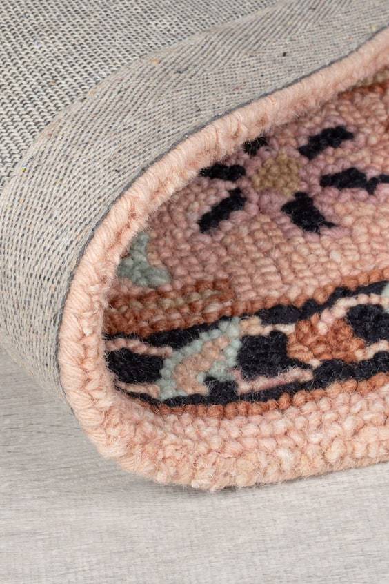 HM Traditioneller Wollteppich Blossom