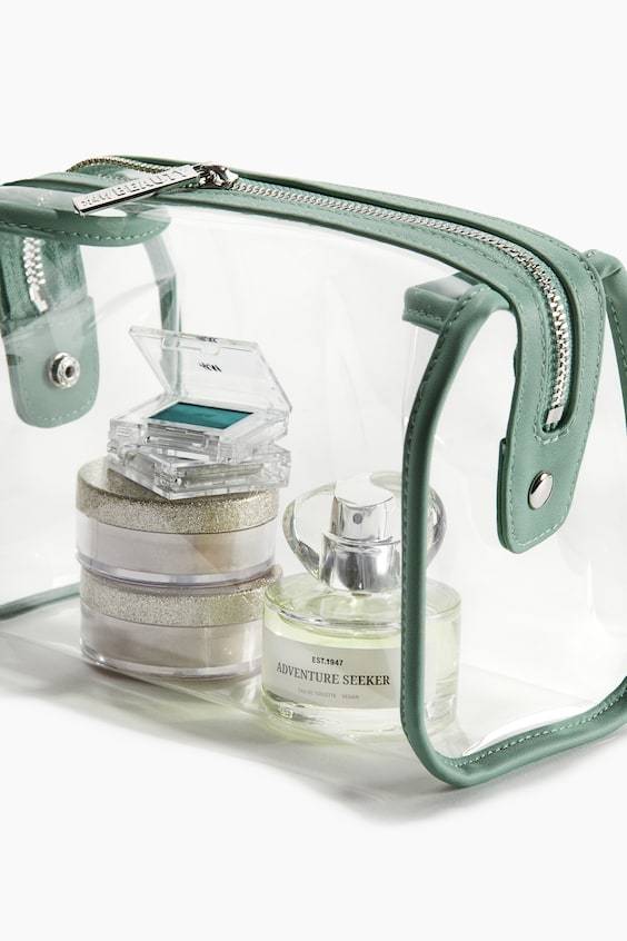 HM Transparente Kosmetiktasche