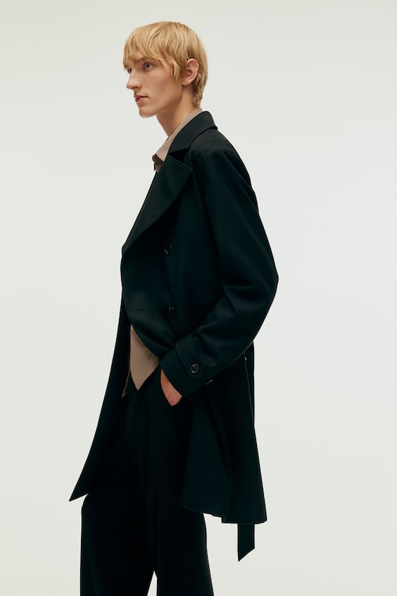 HM Trenchcoat In Regular Fit