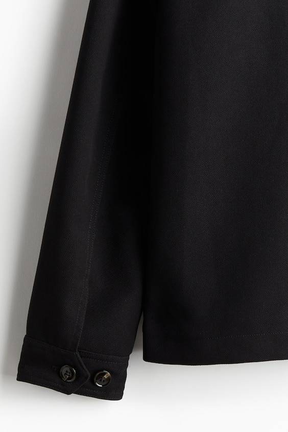 HM Twill-Shacket In Regular Fit