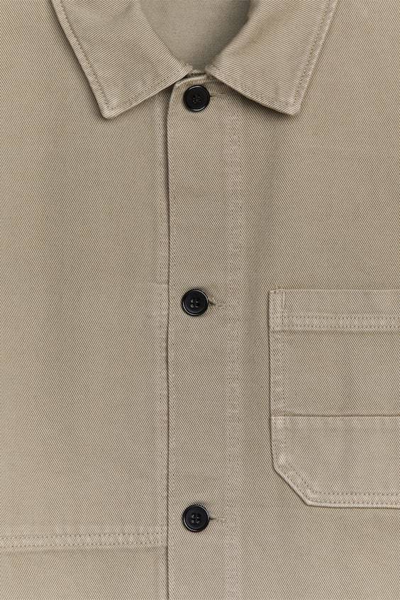 HM Überhemd Aus überfärbtem Twill