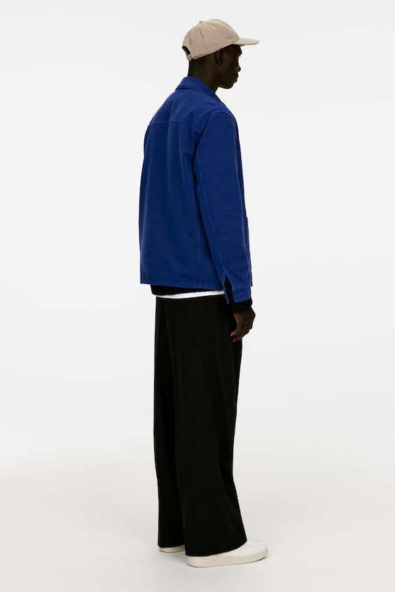 HM Überhemd Aus überfärbtem Twill