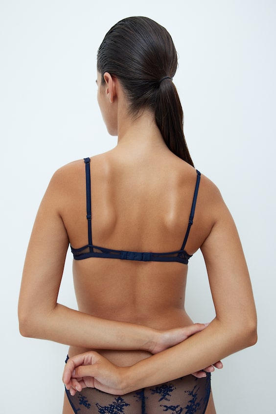 HM Unwattierter Soft-BH Aus Spitze