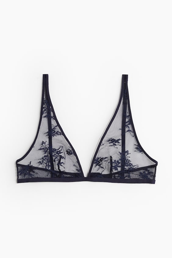 HM Unwattierter Soft-BH Aus Spitze