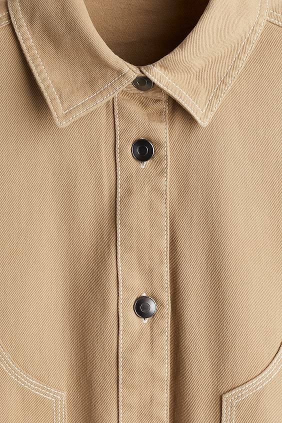 HM Utility-Overshirt Aus Baumwolle