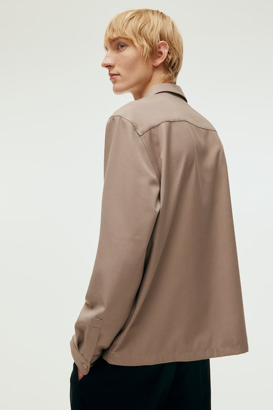 HM Utility-Overshirt In Regular Fit
