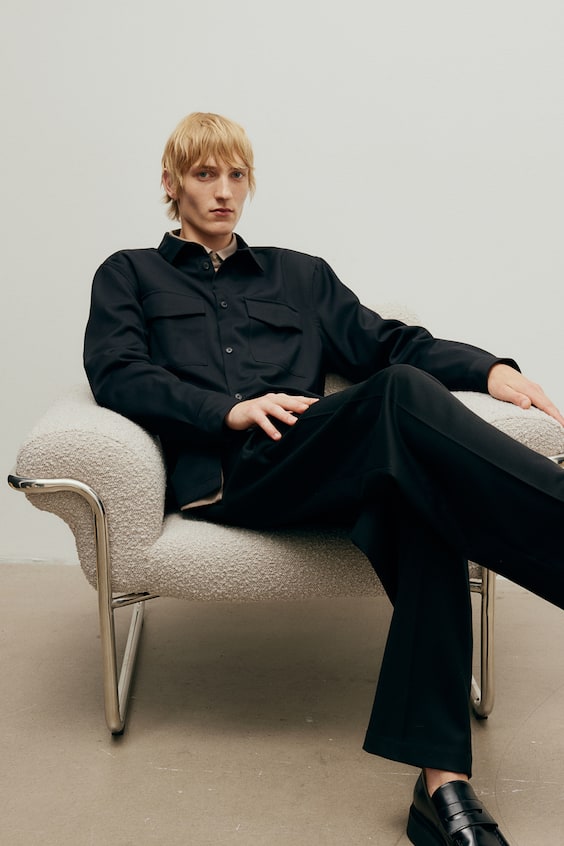 HM Utility-Overshirt In Regular Fit