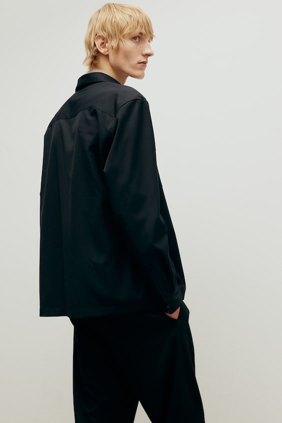 HM Utility-Overshirt In Regular Fit