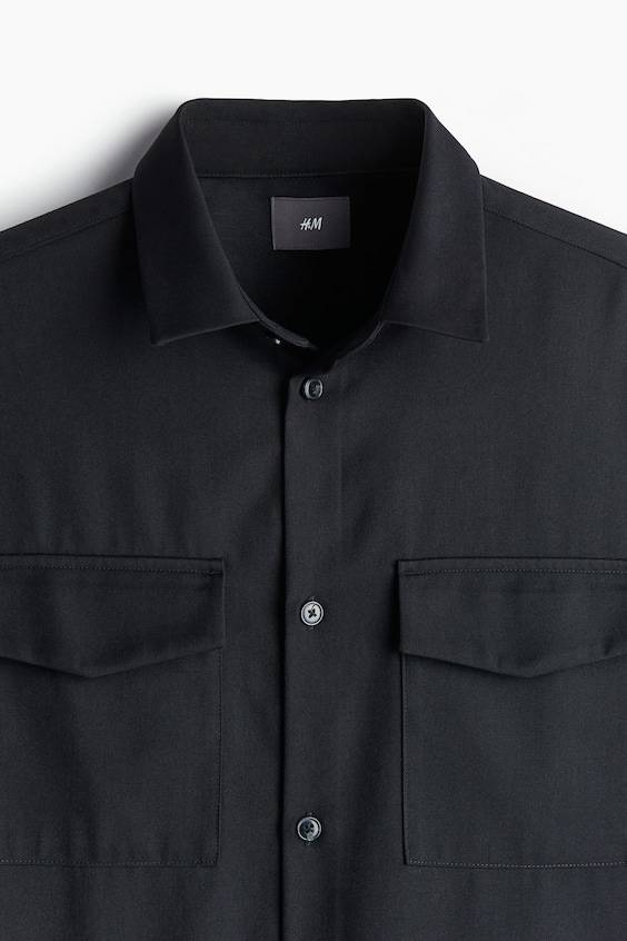 HM Utility-Overshirt In Regular Fit