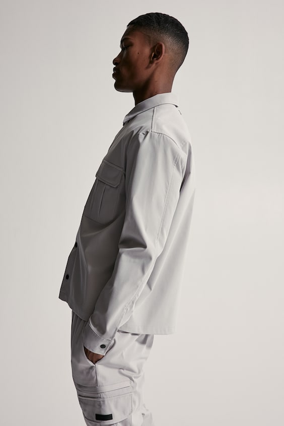 HM Utility-Overshirt In Regular Fit
