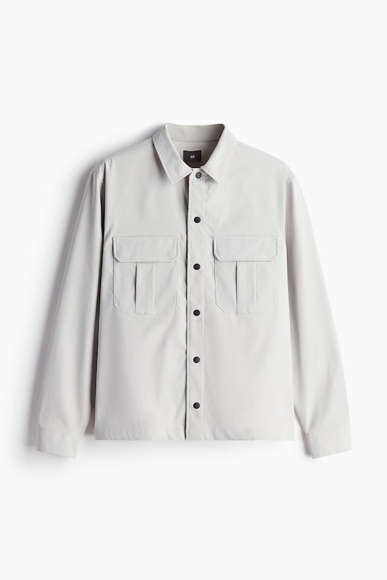 HM Utility-Overshirt In Regular Fit