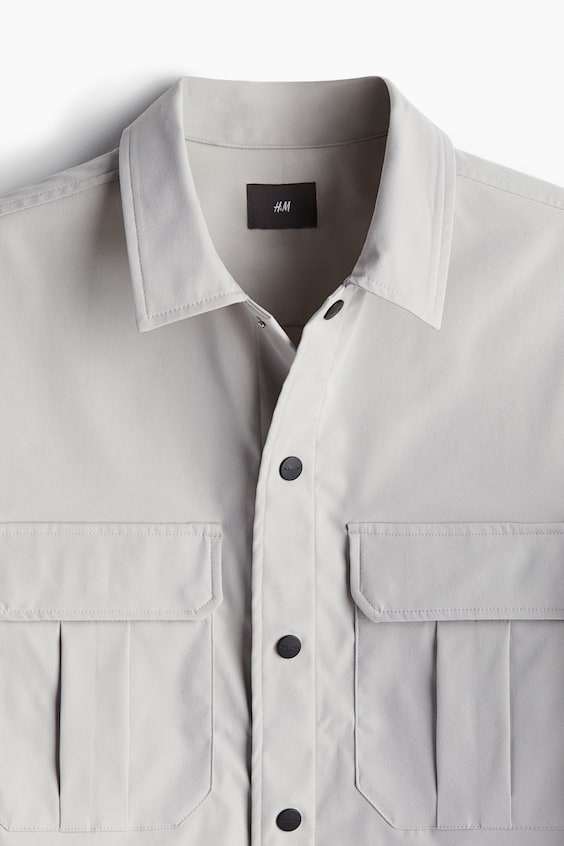 HM Utility-Overshirt In Regular Fit