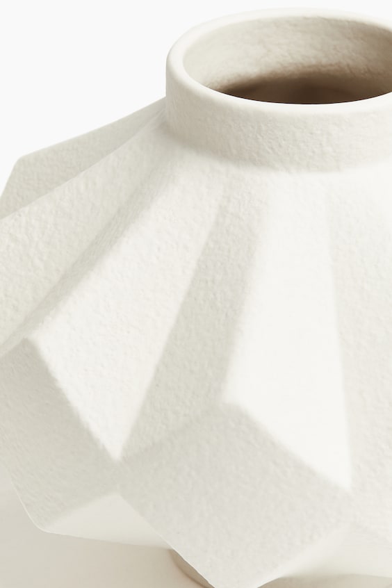 HM Vase Aus Steingut