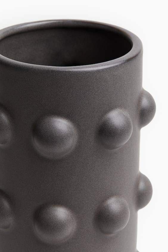 HM Vase Aus Steingut