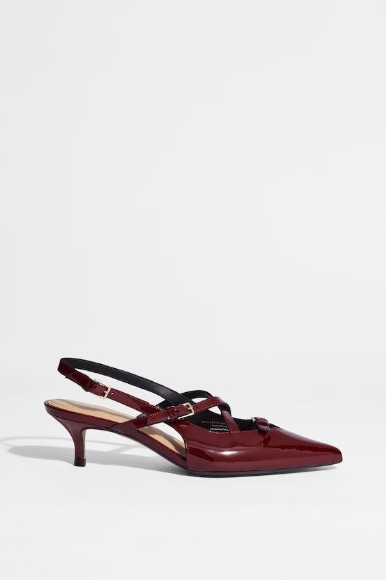 HM Verzierte Slingback-Pumps