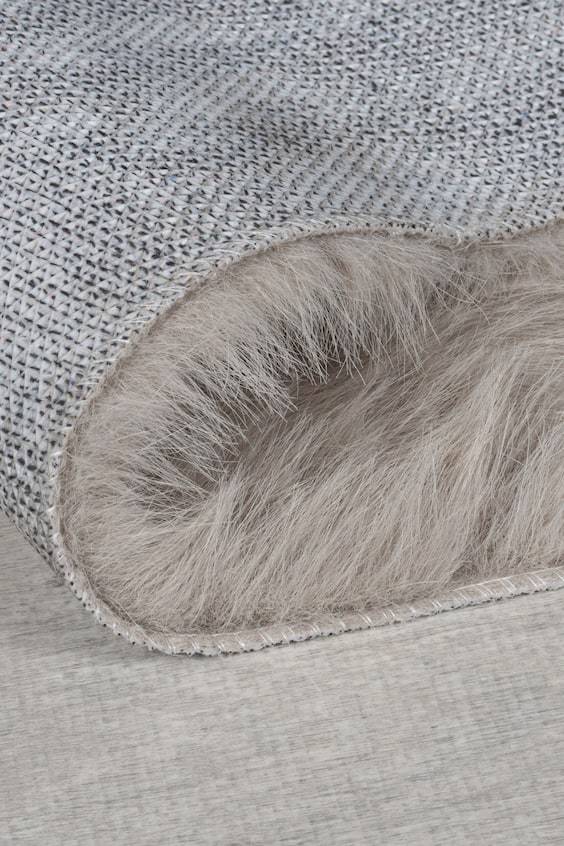 HM Waschbarer Kunstfellteppich Alpine