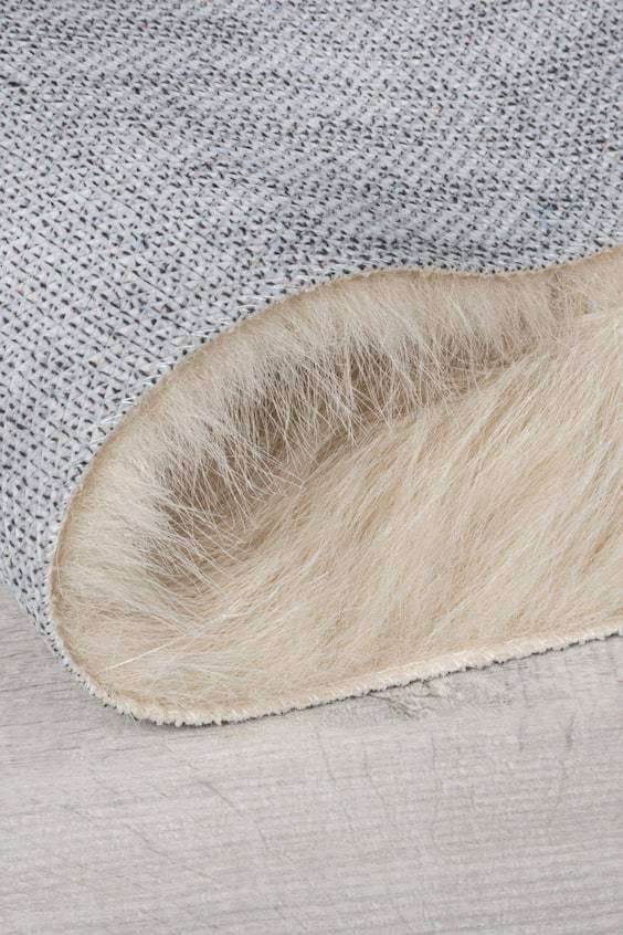 HM Waschbarer Kunstfellteppich Alpine