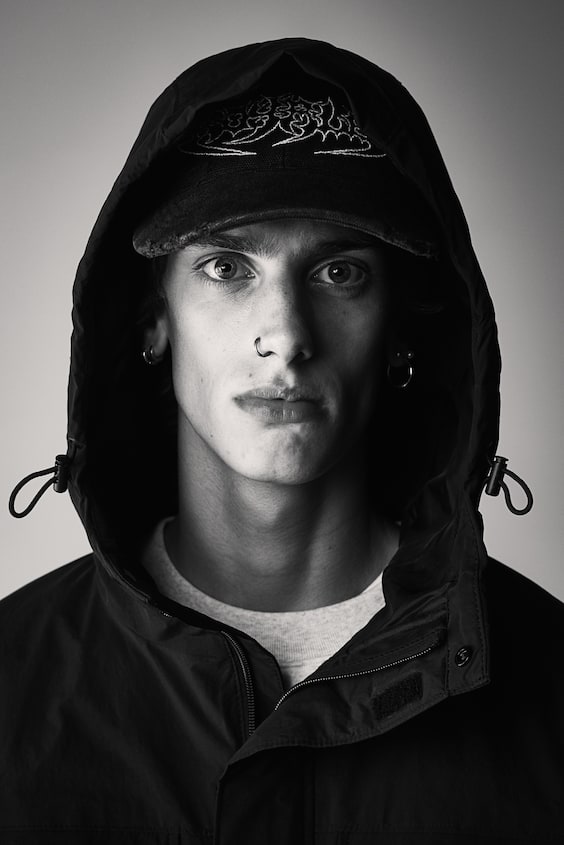 HM Wasserabweisende Windjacke In Loose Fit